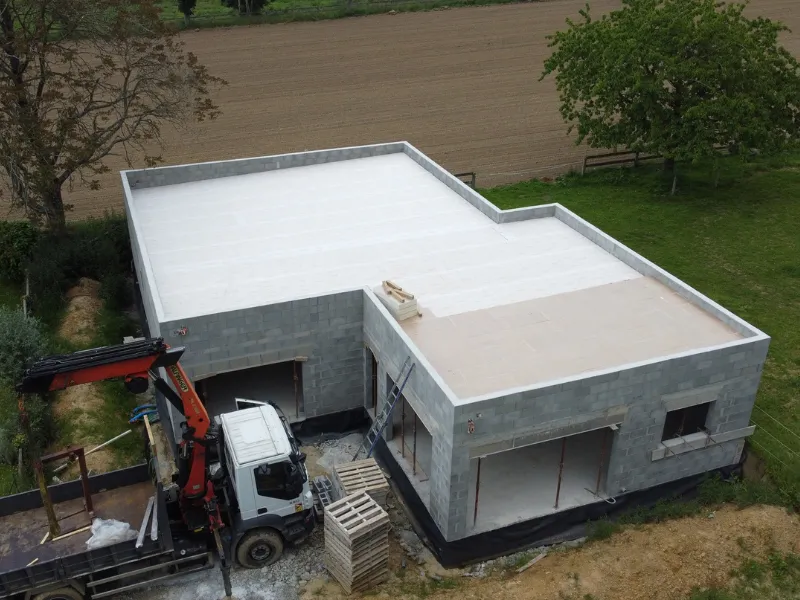 extension de maison ossature bois combourg
