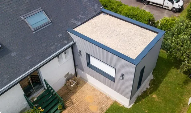 extension de maison ossature bois pace