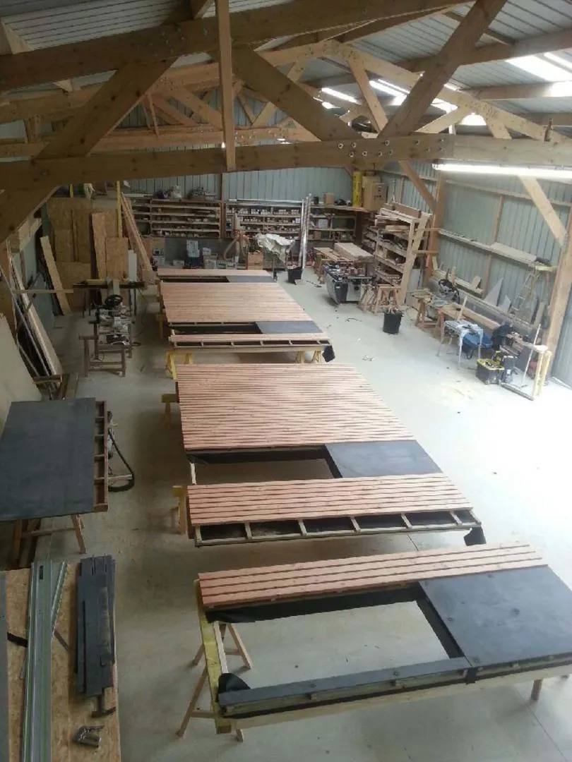 surelevation de maison bois evran