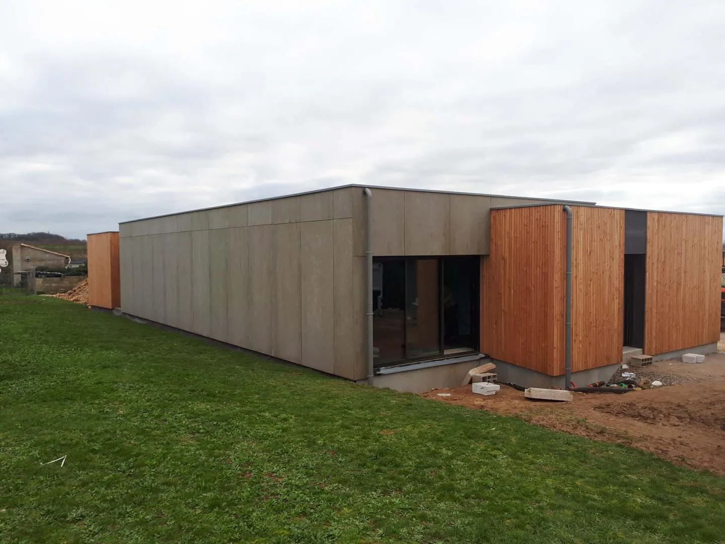 surelevation de maison bois pace