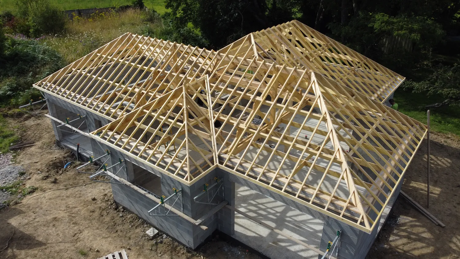 surelevation de maison bois pace