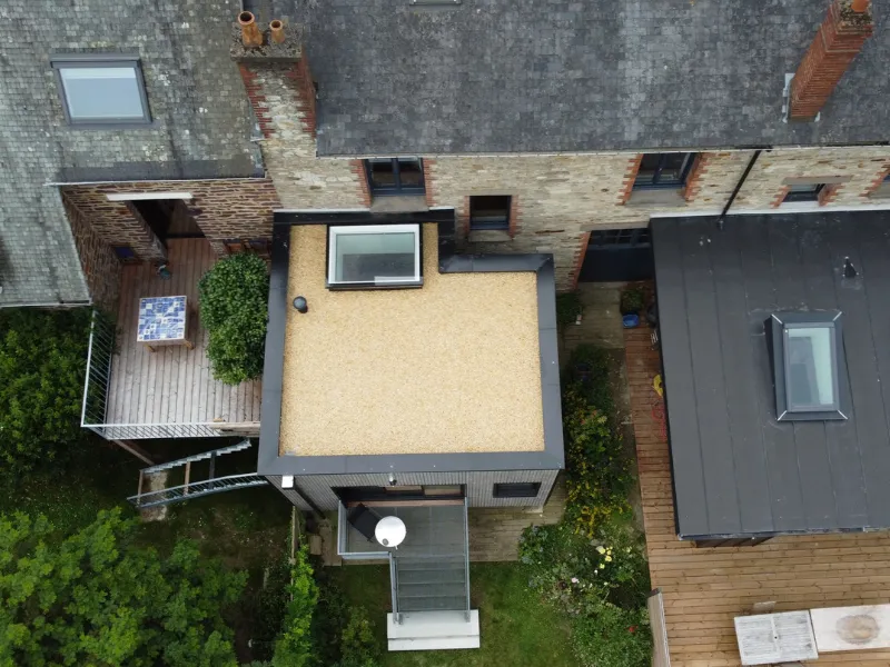 surelevation de maison bois saint meen le grand